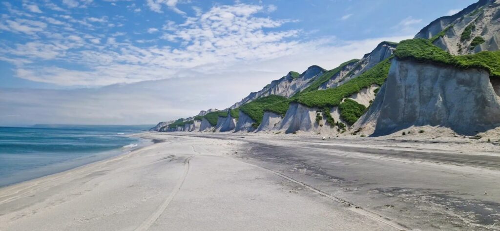 Белые скалы, панорама побережья